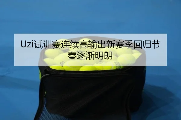 Uzi试训赛连续高输出新赛季回归节奏逐渐明朗
